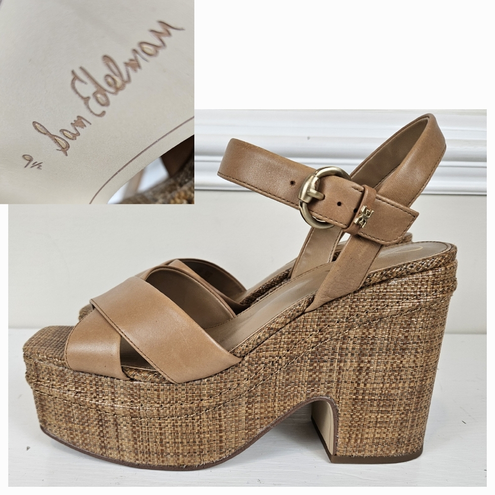 Women's Trianna Strappy Espadrille Platform Sandals Buckle